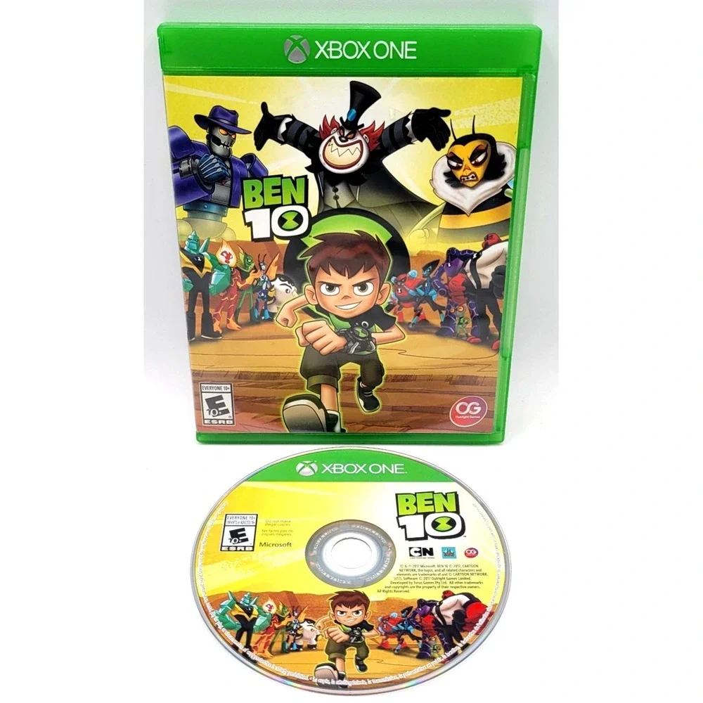 Ben 10 Microsoft Xbox One Video Game CIB COMPLETE IN BOX‎